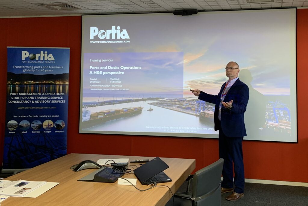 Portia Delivers Ports and Terminals Safety Awareness Seminar